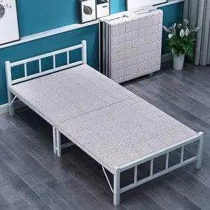 床午休床沙发床木折叠午休床经济儿童床双人 实单人床家用床成人简易