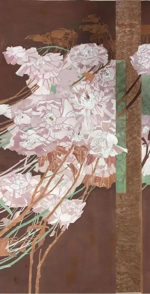 【国画天地】超凡脱俗|张玉仙工笔新重彩|绘画|人物画|画家_网易订阅