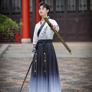 中国传统服饰男