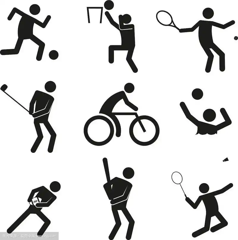 运动图形符号图形集