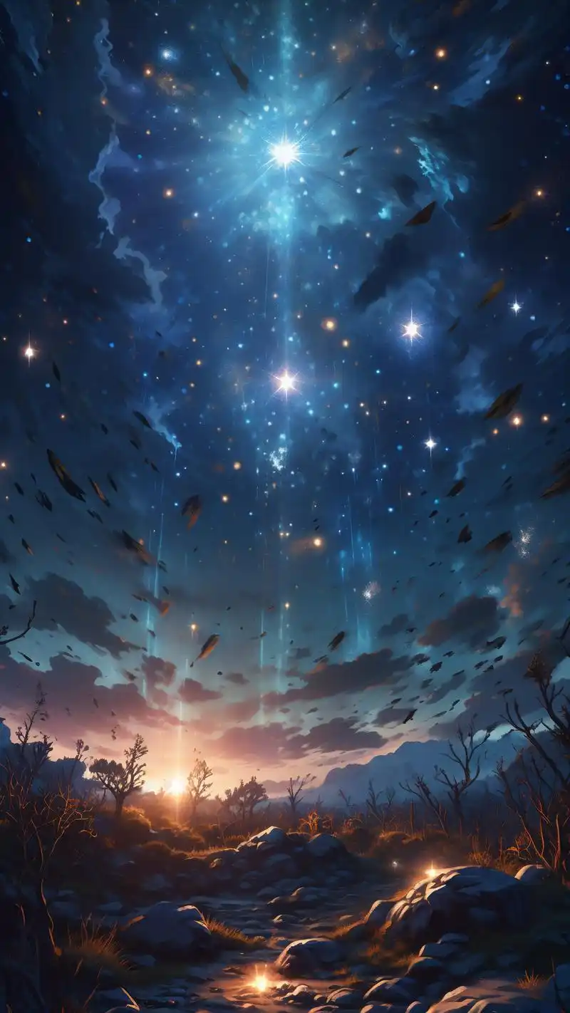 qq空间专属夜空背景图集9078 宝子们,是不是想给qq空间换个梦幻的