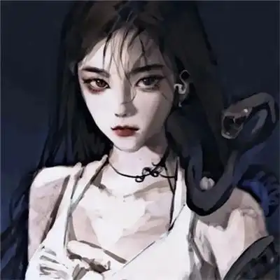 韩版动漫高冷御姐女生头像图片大全 清新淡雅忧伤微信韩漫女头_动漫