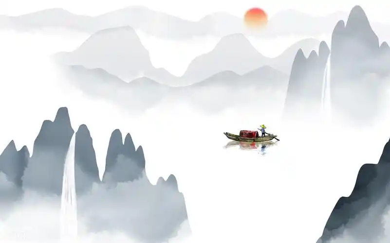 3首禅意古诗词唯美赏析,参悟高僧淡然与释怀的悠然意境