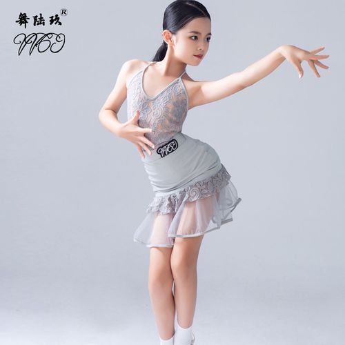 吊带夏季套装oope舞配舞服少儿拉丁舞公主练功服女儿童演出服 原价280