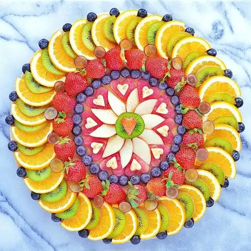 水果拼盘也是一门艺术