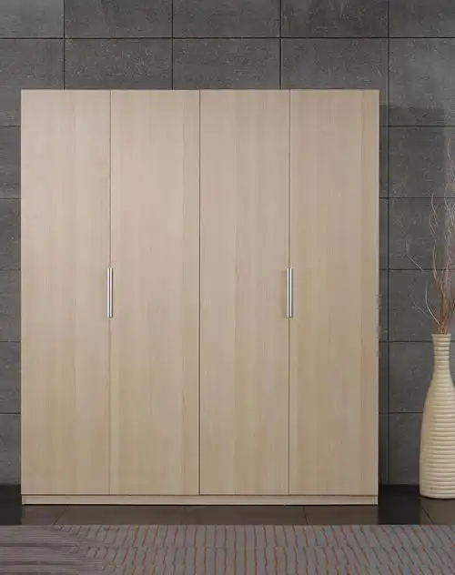北欧简约平开门四门衣柜