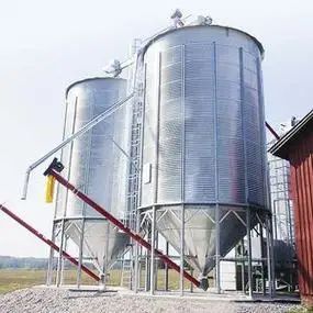 小粮仓10吨容量20t 30t 40t 50吨钢材成本