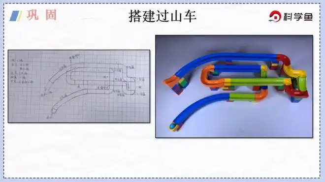 科学鱼网课三年级下测试过山车
