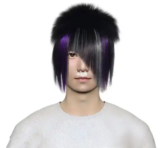 杀马特非主流男生发型