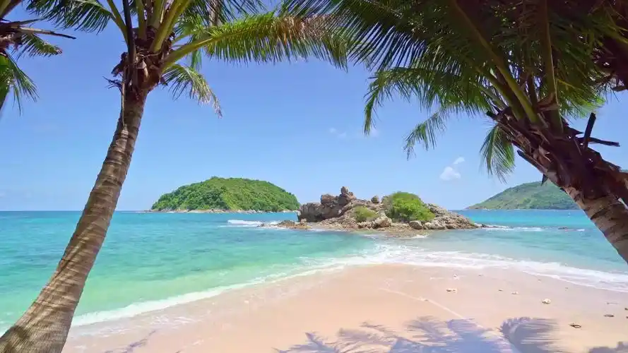 海浪拍打沙滩的舒缓声音非常适合冥想和睡眠,大海的节奏声让人平静.