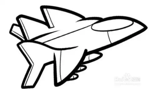 歼5图片歼-11简笔画战斗机歼16战斗机的简笔画战斗机简笔画军事武器简