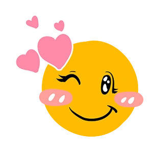 抛媚眼的爱心小黄人