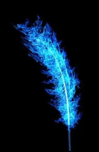 蓝色火焰图片