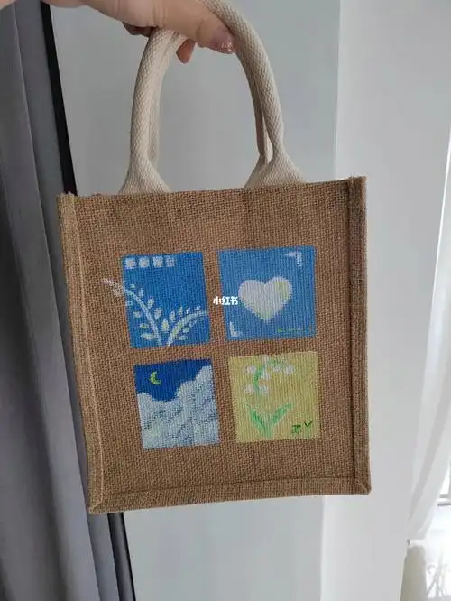 muji麻袋改造无印良品diy包包第二弹