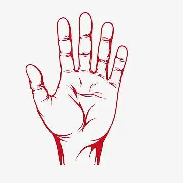 卡通手掌设计素材