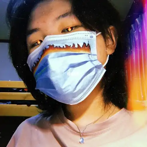 口罩涂鸦 | 火焰口罩97