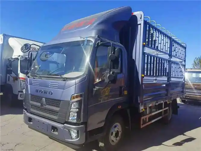 北京重汽豪沃专卖店豪沃4米2蓝牌货车新报价