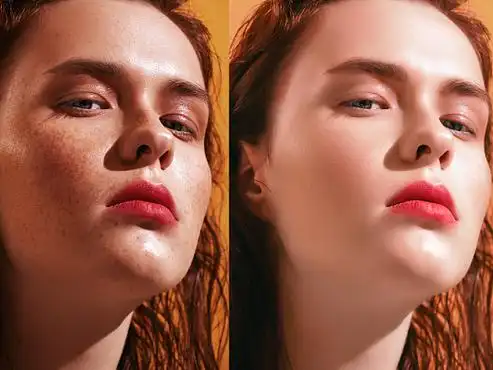 人像精修对比_素材网站_图片免费下载-zcool站酷