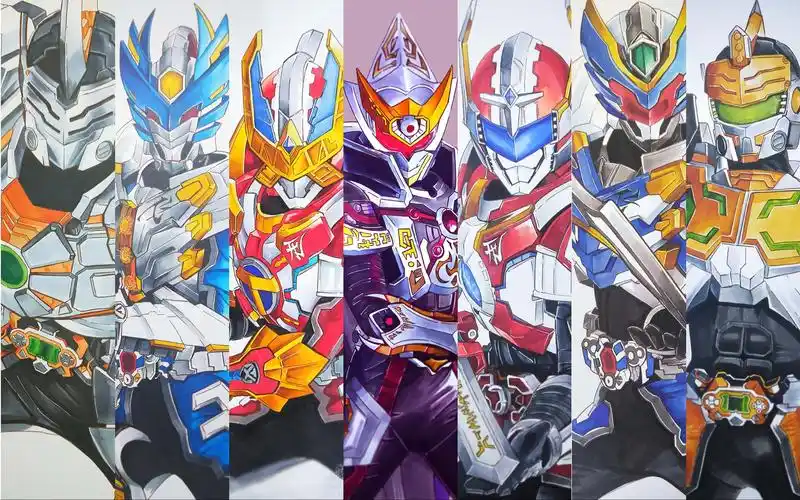 历时3月手绘刑天全铠甲皮套