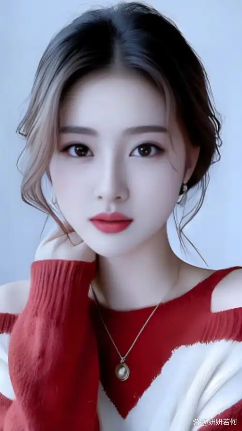 她的棕色眼睛深邃如海,仿佛能洞察一切.