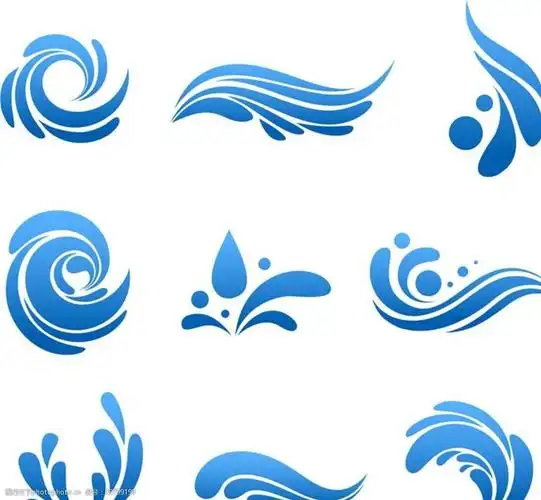 设计图库 标志图标 企业logo标志 关键词:公司logo标志商标 水花 水浪