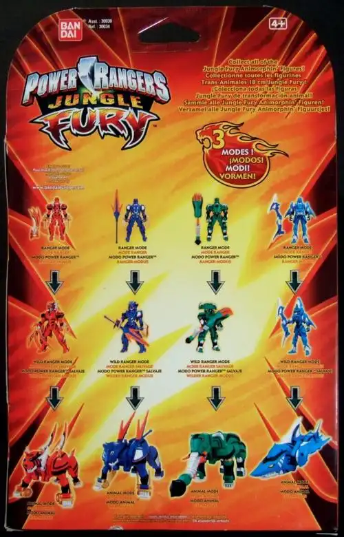 power rangers jungle fury animorphin elephant ranger new bnib