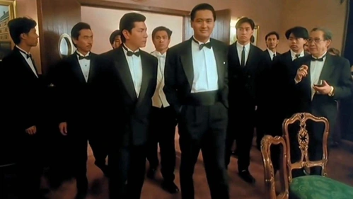 赌神2(片段)周润发当年这个出场至今无人超越