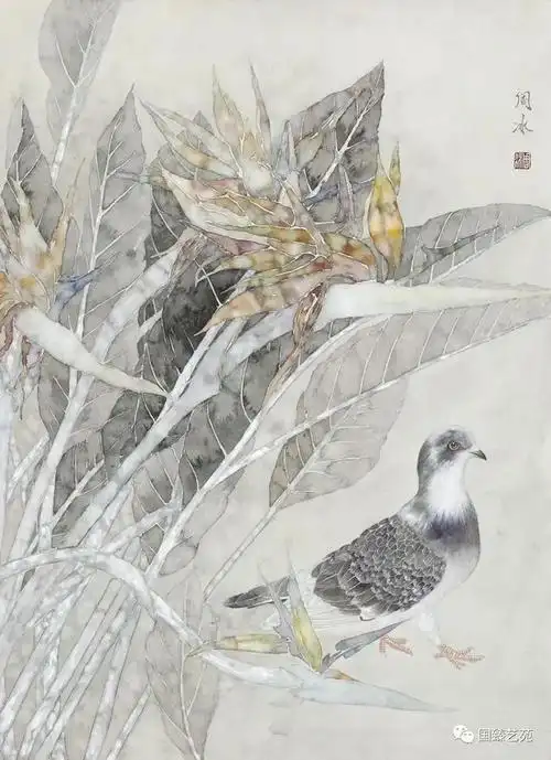 当代著名女画家:周冰|花鸟画|工笔画|绘画|中国画_网易订阅