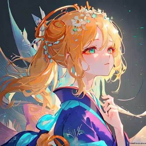 动漫人物女生唯美古风头像