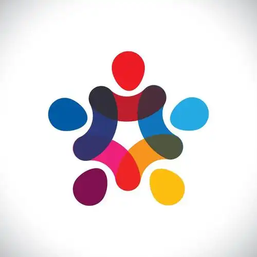 社会团结,团结 & 友谊矢量图的概念