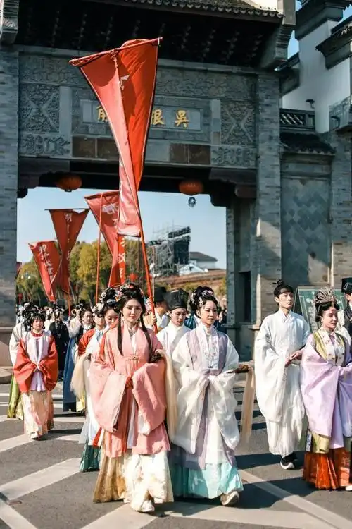 第十届西塘汉服文化周活动现场.图片来源 西塘古镇景区