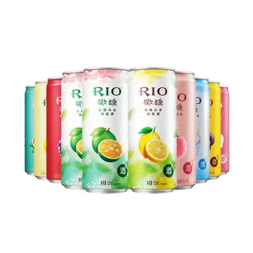 预调鸡尾酒 锐澳 rio 果茶新趣系列 10罐 微醺 330ml - 在线领券导购