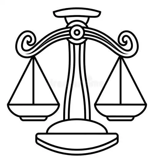 天秤座的专属简笔画