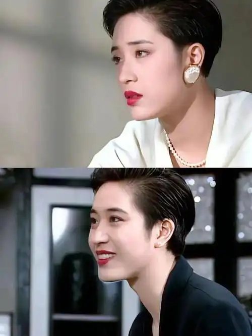 80后心中的女神之短发陈法蓉