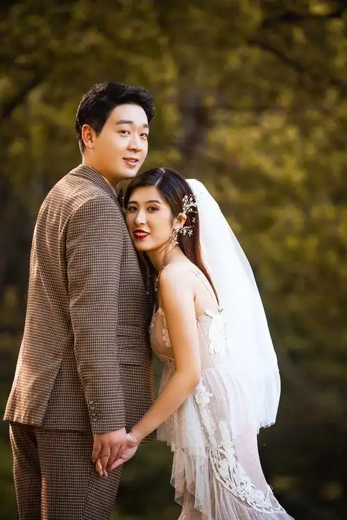 轻复古森系婚纱照