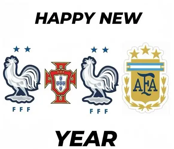 2024年,这张图里的阿根廷队徽被意大利队徽替换了下来,阿根廷队徽