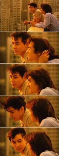 吴彦祖《美少年之恋》海报拼接手机壁纸图片