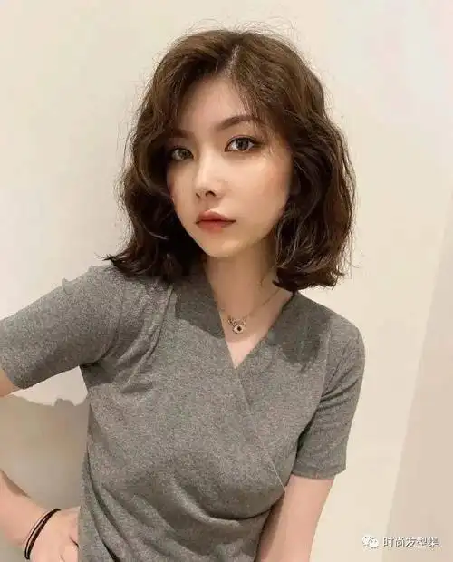 减龄短发烫好打理懒人首选