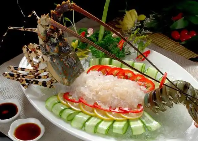 龙虾刺身,视觉盛宴,喜欢的举手