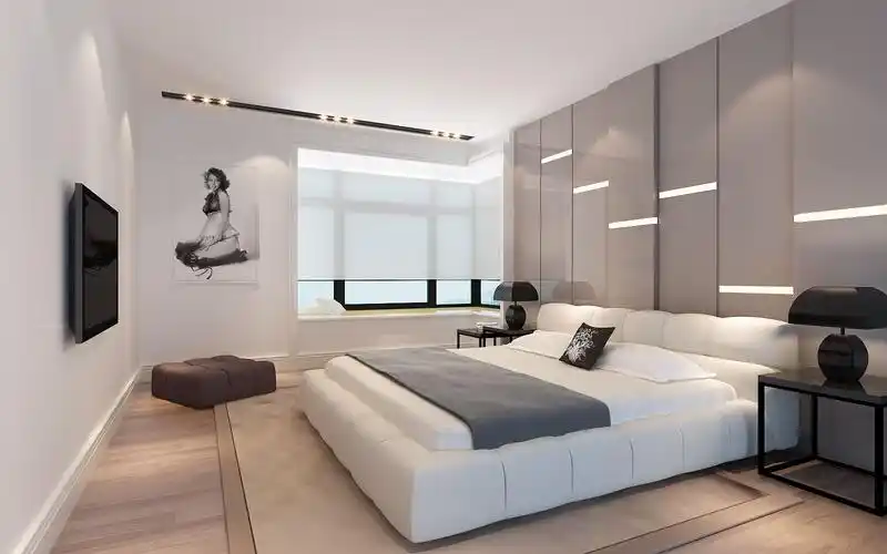 大户型现代简约主卧室