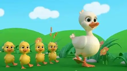 早教儿歌:小鸭子嘎嘎嘎