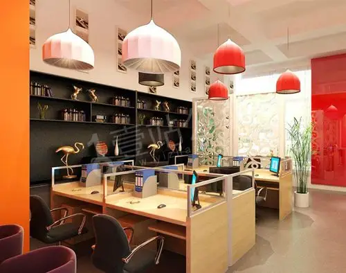 小型办公室设计有绝招,搭配对了办公室美翻!