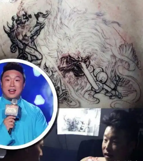 德云社师徒纹身合集,郭德纲讲究,烧饼霸气,岳云鹏纹的什么鬼?
