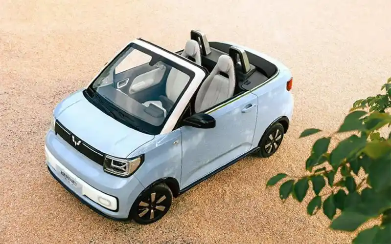 售9.99万元,中国首款纯电敞篷车五菱宏光miniev敞篷版正式上市