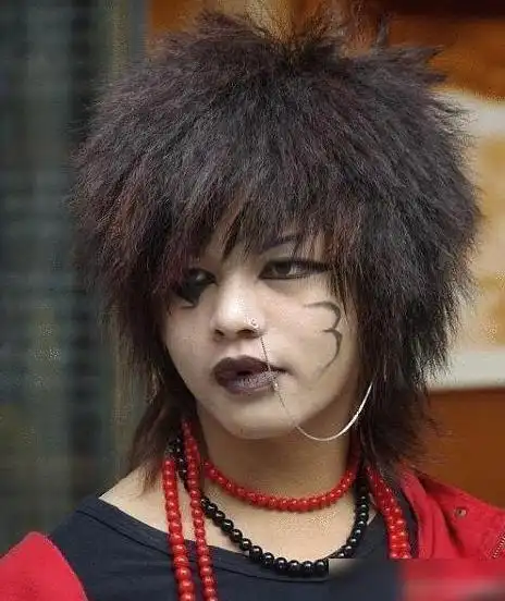 小学五年级的时候,罗福兴开始沉迷于网吧,并且迷上了一些非主流造型.