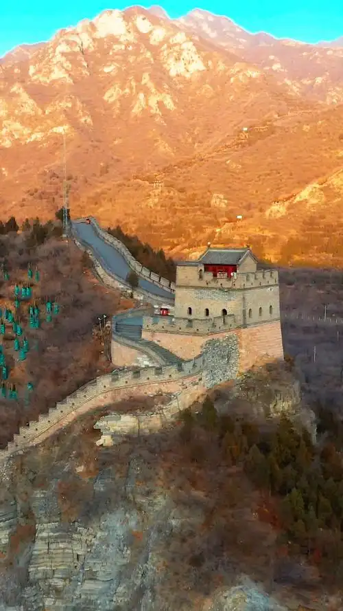 北京居庸关长城,天下九塞之一,险峻壮观