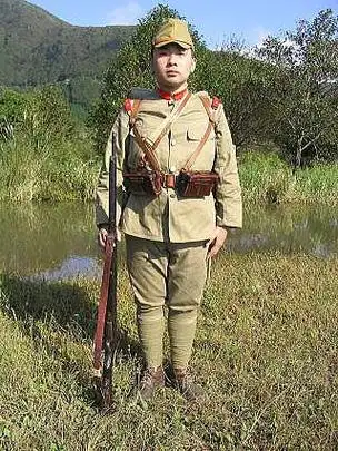 二战时期的日本鬼子步兵装备!