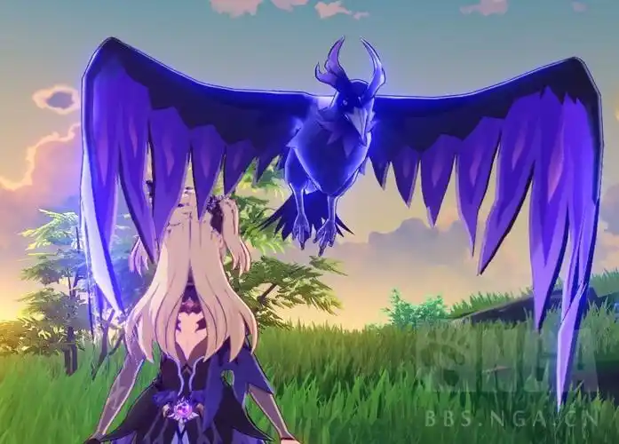 原神氵突发奇想氵奥兹长的好像鹤观上的雕塑啊