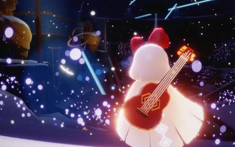 光遇打卡梦想季最后的任务进入动画里真的好好看