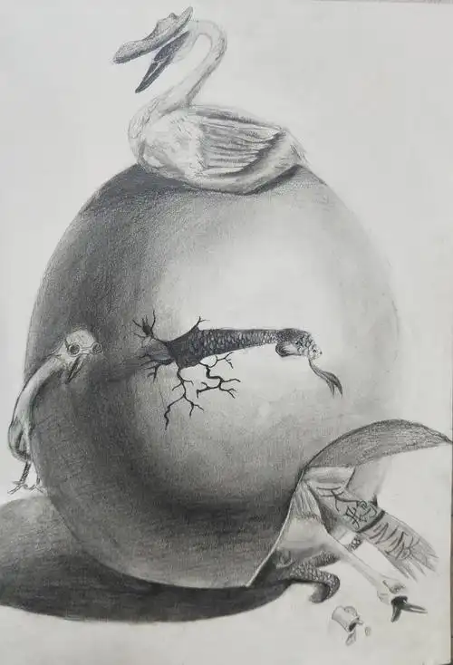 创意素描(3)——丹青文化艺术工作室